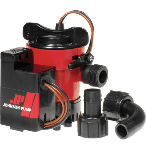 Johnson Pump Cartridge Combo 1000GPH Auto Bilge Pump w/Switch - 12V [05903-00] - American Offshore