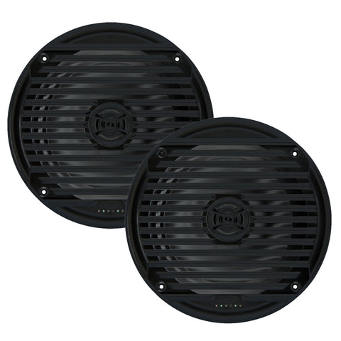 JENSEN MS6007BR 6.5" Coaxial Waterproof Speaker - Black [MS6007BR] - American Offshore