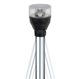 Attwood LED Articulating All Around Light - 24" Pole [5530-24A7] - American Offshore