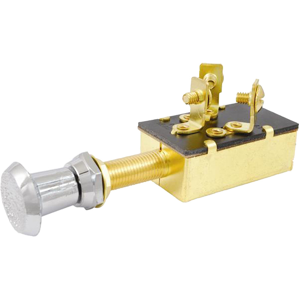 Attwood Push/Pull Switch - Three-Position - Off/On/On [7594-3