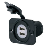Marinco SeaLink Deluxe Dual USB Charger Receptacle [12VDUSB] - American Offshore