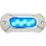 Attwood Light Armor Underwater LED Light - 6 LEDs - Blue [65UW06B-7] - American Offshore