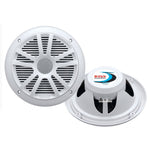 Boss Audio MR6W 6.5" Dual Cone Marine Coaxial Speaker (Pair) - 180W - White [MR6W] - American Offshore
