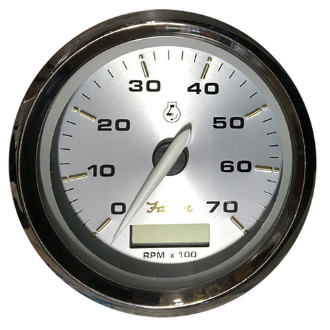 Faria Kronos 4" Tachometer w/Hourmeter - 7,000 RPM (Gas - Outboard) [39040] - American Offshore