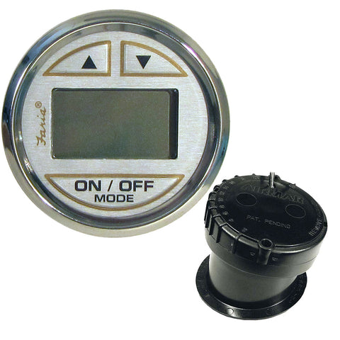 Faria Kronos 2" Depth Sounder w/In-Hull Transducer [19151] - American Offshore