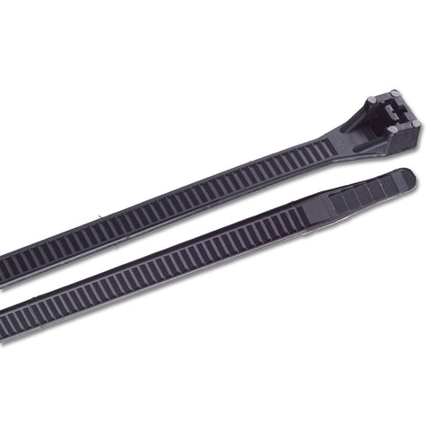 Ancor 15" UV Black Heavy Duty Cable Zip Ties - 25 Pack [199259] - American Offshore