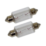Perko Double Ended Festoon Bulbs - 12V, 15W, .97A - Pair [0070DP1CLR] - American Offshore