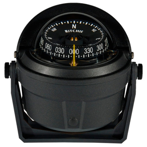 Ritchie B-81-WM Voyager Bracket Mount Compass - Wheelmark Approved f/Lifeboat & Rescue Boat Use [B-81-WM] - American Offshore