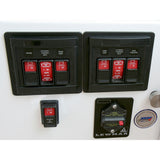 Blue Sea 1147 Remote Control Panel w/(2)2145 & (1)2146 Remote Control Contura Switch [1147] - American Offshore