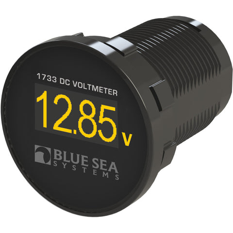 Blue Sea 1733 Mini OLED DC Voltmeter [1733] - American Offshore