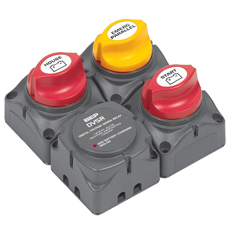 BEP Square Battery Distribution Cluster f/Single Engine w/Two Battery   Banks [716-SQ-140A-DVSR] - American Offshore