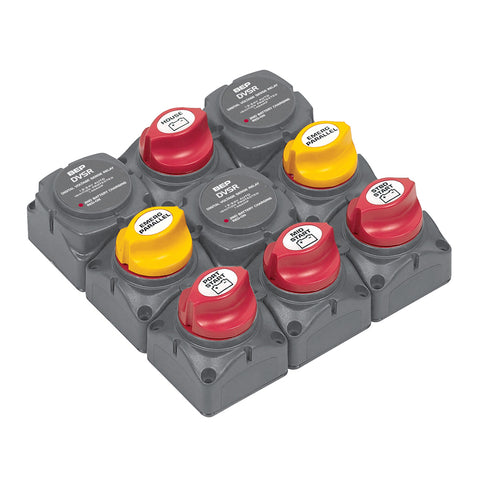 BEP Battery Distribution Cluster f/Triple Outboard Engine w/Four Battery Banks [719-140A-DVSR] - American Offshore