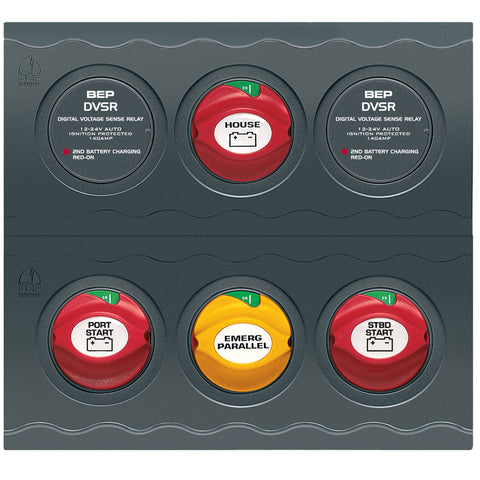 BEP Battery Management Contour Connect Panel f/Twin Engines w/VSR's [CC-803N] - American Offshore