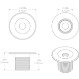 Lumitec Echo Courtesy Light - Brushed Housing - White Light [112203] - American Offshore