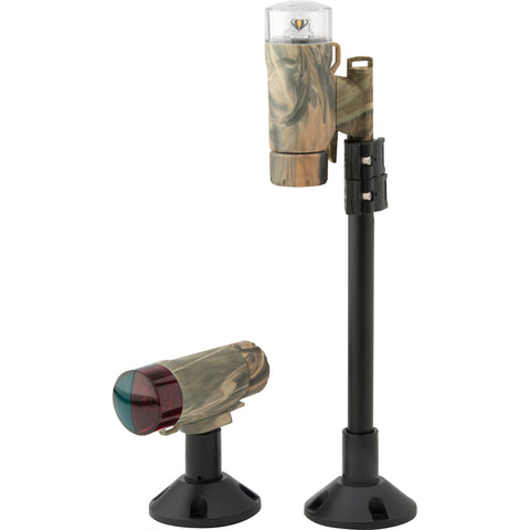 Attwood PaddleSport Portable Navigation Light Kit - Screw Down or Adhesive Pad - RealTree Max-4 Camo [14193-7] - American Offshore