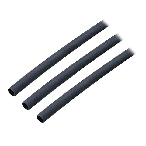 Ancor Adhesive Lined Heat Shrink Tubing (ALT) - 3/16" x 3" - 3-Pack - Black [302103] - American Offshore