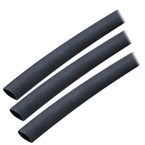 Ancor Adhesive Lined Heat Shrink Tubing (ALT) - 3/8" x 3" - 3-Pack - Black [304103] - American Offshore