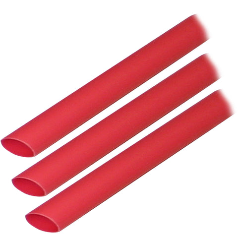 Ancor Adhesive Lined Heat Shrink Tubing (ALT) - 3/8" x 3" - 3-Pack - Red [304603] - American Offshore