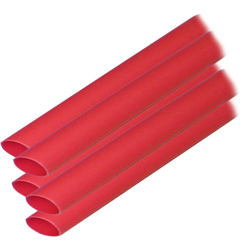 Ancor Adhesive Lined Heat Shrink Tubing (ALT) - 3/8" x 6" - 5-Pack - Red [304606] - American Offshore