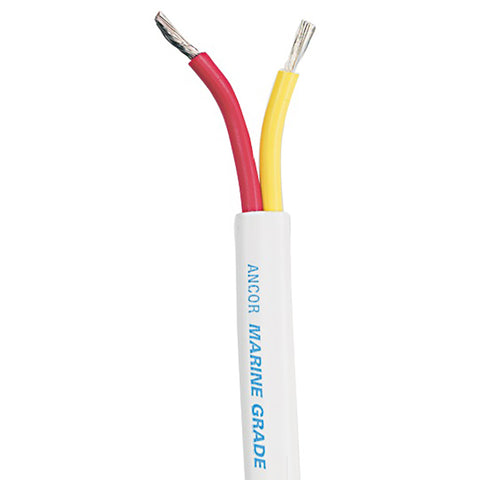 Ancor Safety Duplex Cable - 18/2 AWG - Red/Yellow - Flat - 500' [124950] - American Offshore