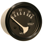 VDO Cockpit Marine 52mm (2-1/16") Voltmeter- Black Dial/Bezel [332-11805] - American Offshore