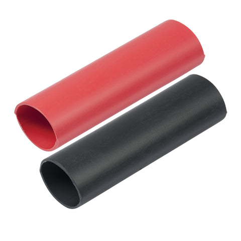 Ancor Heavy Wall Heat Shrink Tubing - 3/4" x 3" - 2-Pack - Black/Red [326202] - American Offshore