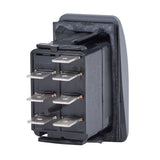 Blue Sea 7939 Contura II Switch DPDT Black - ON-ON [7939] - American Offshore
