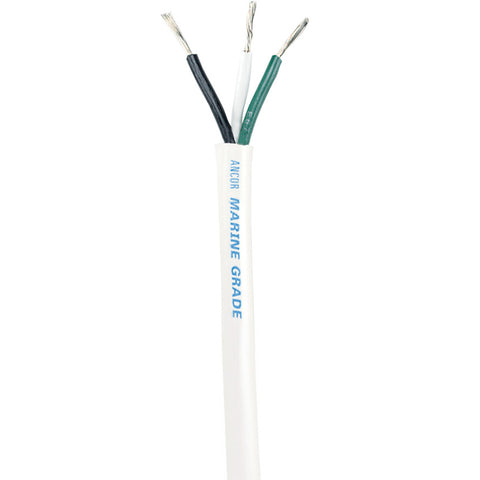 Ancor White Triplex Cable - 14/3 AWG - Round - 250' [133525] - American Offshore