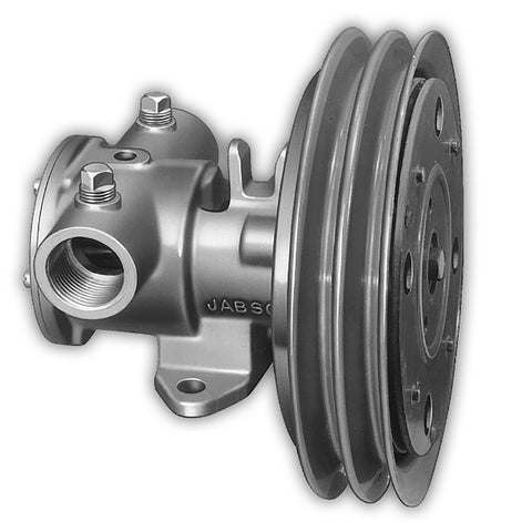 Jabsco 1-1/4" Electric Clutch Pump - Double A Groove Pulley - 12V [11870-0005] - American Offshore