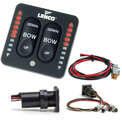 Lenco LED Indicator Integrated Tactile Switch Kit w/Pigtail f/Single Actuator Systems [15170-001] - American Offshore
