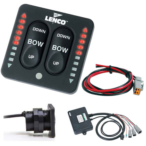 Lenco LED Indicator Two-Piece Tactile Switch Kit w/Pigtail f/Single Actuator Systems [15270-001] - American Offshore