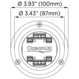 OceanLED Sport S3166S Underwater LED Light - Ultra White [012102W] - American Offshore