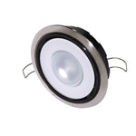 Lumitec Mirage Positionable Down Light - White Dimming, Red/Blue Non-Dimming - Polished Bezel [115118] - American Offshore