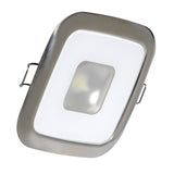 Lumitec Square Mirage Down Light - White Dimming, Red/Blue Non-Dimming - Polished Bezel [116118] - American Offshore