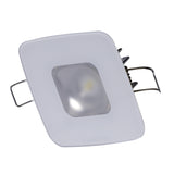 Lumitec Square Mirage Down Light - White Dimming, Red/Blue Non-Dimming - Glass Housing - No Bezel [116198] - American Offshore