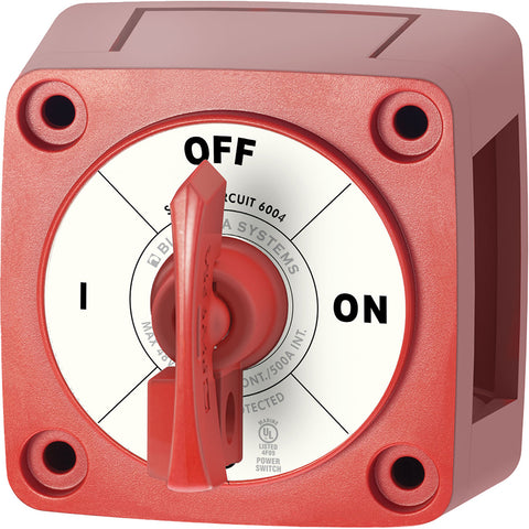 Blue Sea 6004 Single Circuit ON-OFF w/Locking Key - Red [6004] - American Offshore
