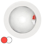 Hella Marine EuroLED 150 Recessed Surface Mount Touch Lamp - Red/White LED - White Plastic Rim [980630002] - American Offshore
