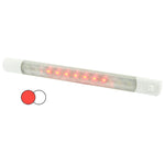 Hella Marine Surface Strip Light w/Switch - White/Red LEDs - 12V [958121001] - American Offshore