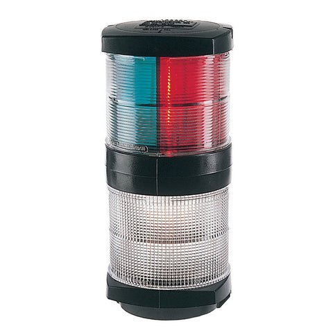 Hella Marine Tri-Color Navigation Light/Anchor Navigation Lamp- Incandescent - 2nm - Black Housing - 12V [002984601] - American Offshore
