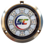 Shadow-Caster SCR-24 Bronze Underwater Light - 24 LEDs - Full Color Changing [SCR-24-CC-BZ-10] - American Offshore