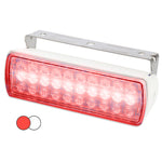 Hella Marine Sea Hawk XL Dual Color LED Floodlights - Red/White LED - White Housing [980950051] - American Offshore