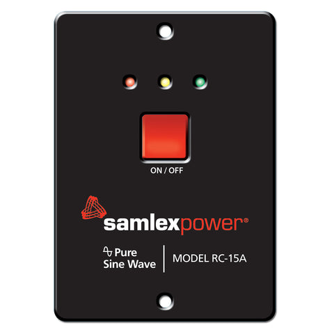 Samlex Remote Control f/PST-600  PST-1000 Inverters [RC-15A] - American Offshore
