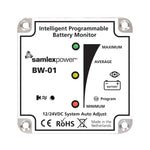 Samlex Battery Monitor - 12V or 24V - Programmable [BW-01] - American Offshore