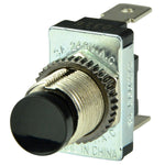 BEP Black SPST Momentary Contact Switch - OFF/(ON) [1001402] - American Offshore