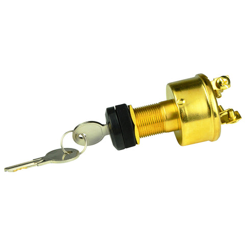 BEP 4-Position Brass Ignition Switch - Accessory/OFF/Ignition  Accessory/Start [1001609] - American Offshore