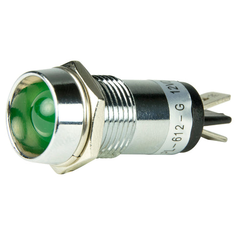 BEP LED Pilot Indicator Light - 12V - Green [1001103] - American Offshore
