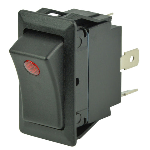 BEP SPST Rocker Switch - 1-LED - 12V/24V - ON/OFF [1001714] - American Offshore