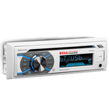 Boss Audio MR508UABW Single-DIN CD/USB/SD/MP3/WMA/AM/FM Receiver w/Bluetooth [MR508UABW] - American Offshore