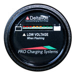 Dual Pro Battery Fuel Gauge - DeltaView Link Compatible - 12V System (1-12V Battery, 2-6V Batteries) [BFGWOV12V] - American Offshore