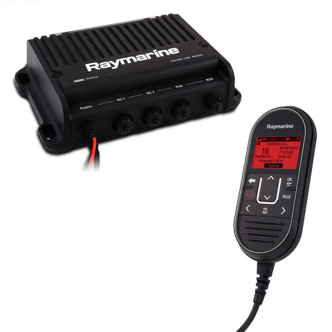Raymarine Ray91 Modular Dual-Station VHF Black Box Radio System w/AIS [E70493] - American Offshore
